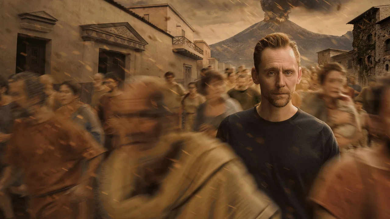 Fondo para Pompeii: Out of Time with Tom Hiddleston