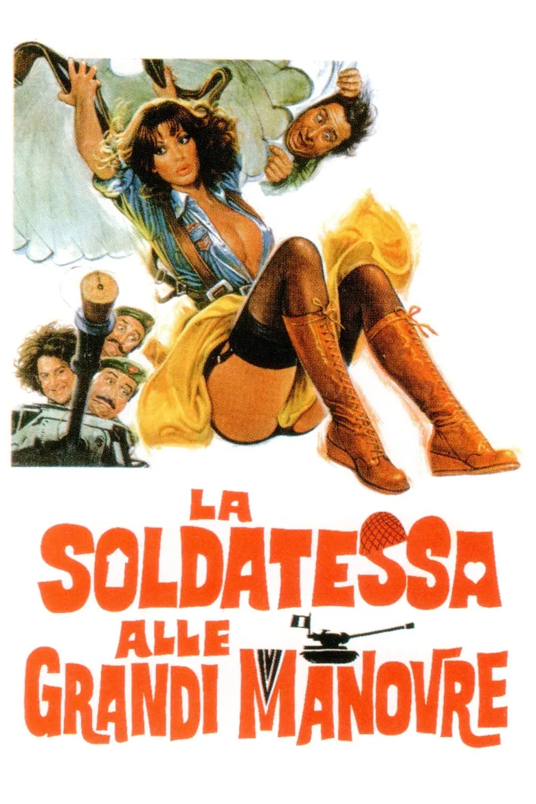 La soldatessa alle grandi manovre poster