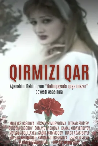 Póster de Qırmızı qar