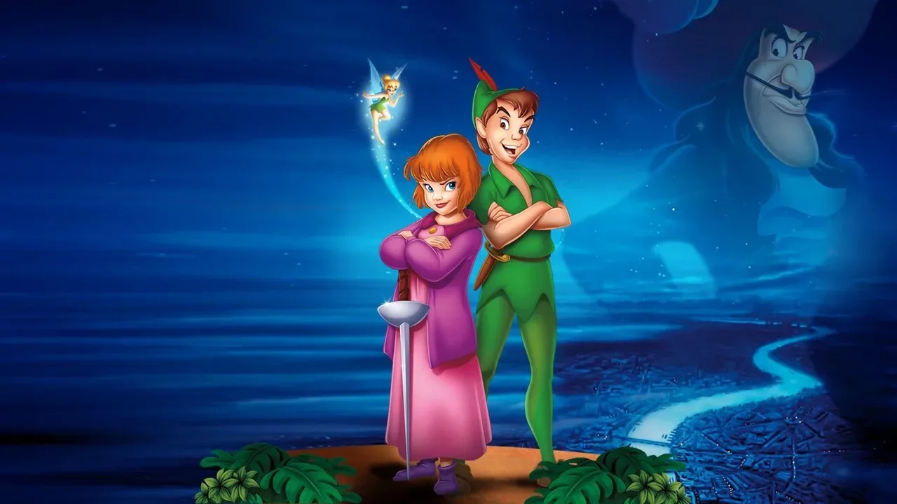 خلفية لـ Peter Pan Varolmayan Ülke'de