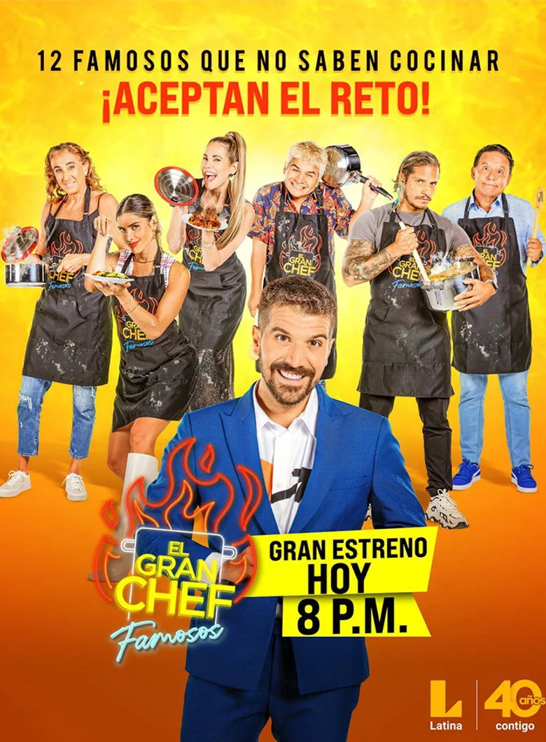 постер El Gran Chef Famosos