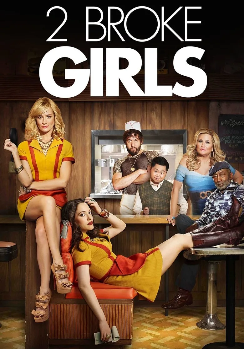 2 Broke Girls posteri