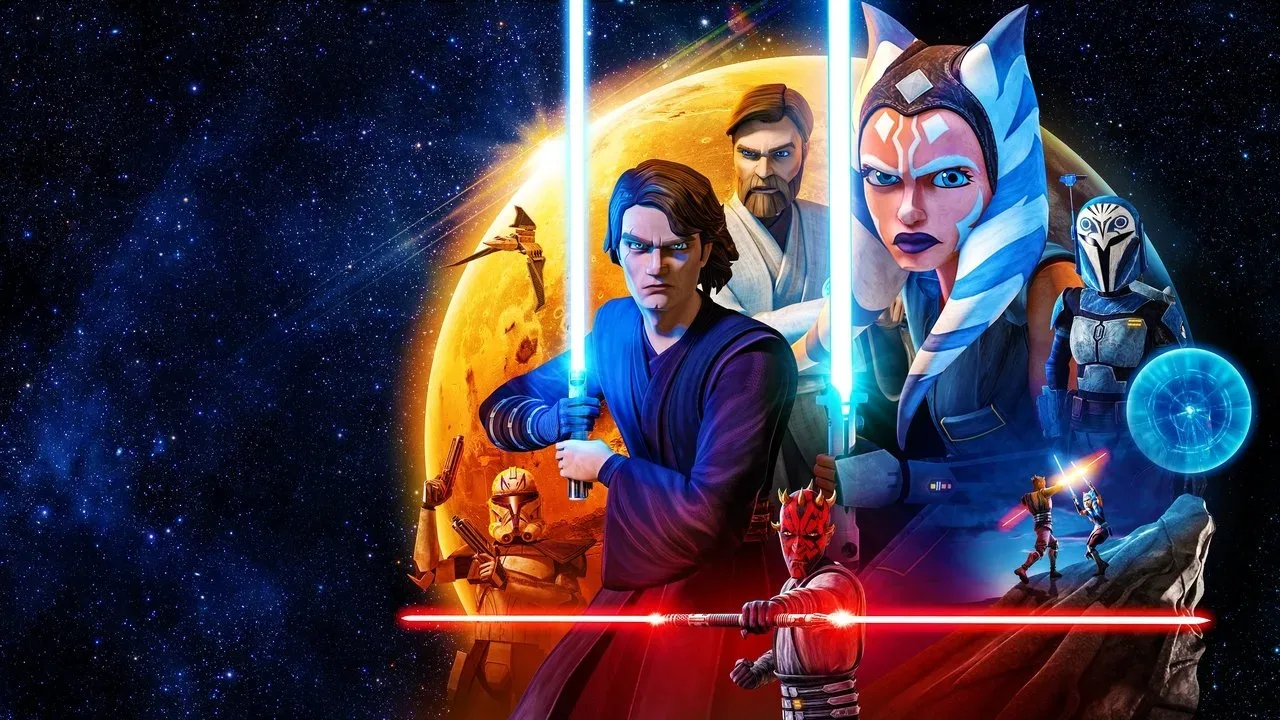 Star Wars: Klon Savaşları için arka plan görseli