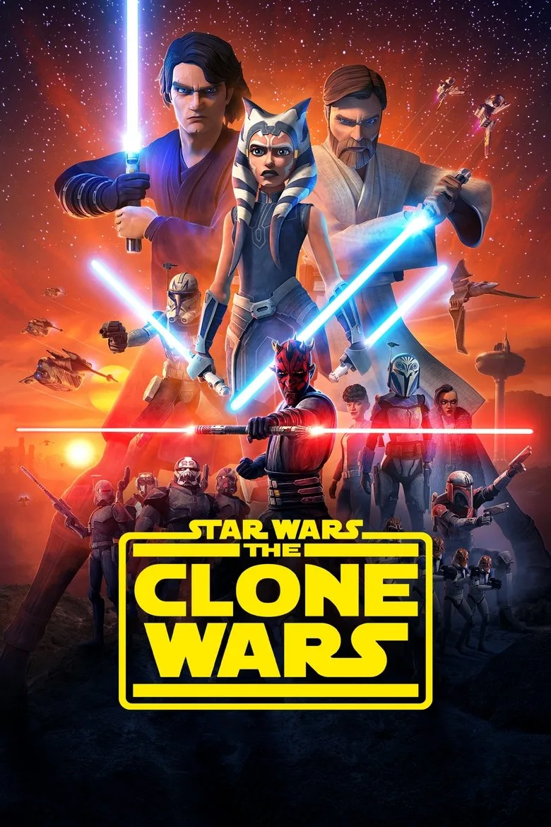 Star Wars: Klon Savaşları poster