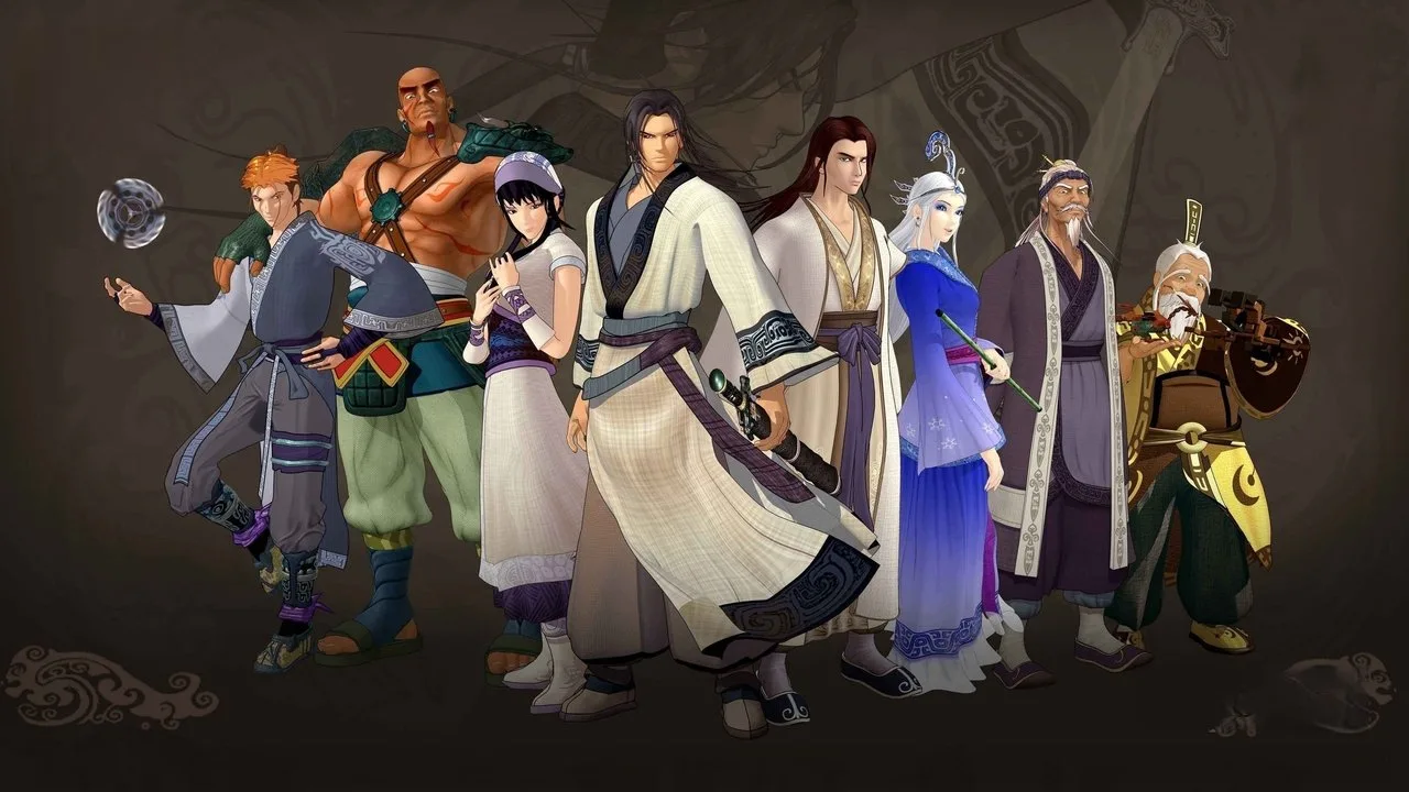 خلفية لـ The Legend of Qin