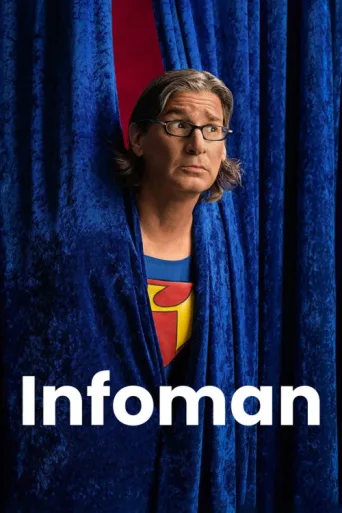 ملصق Infoman