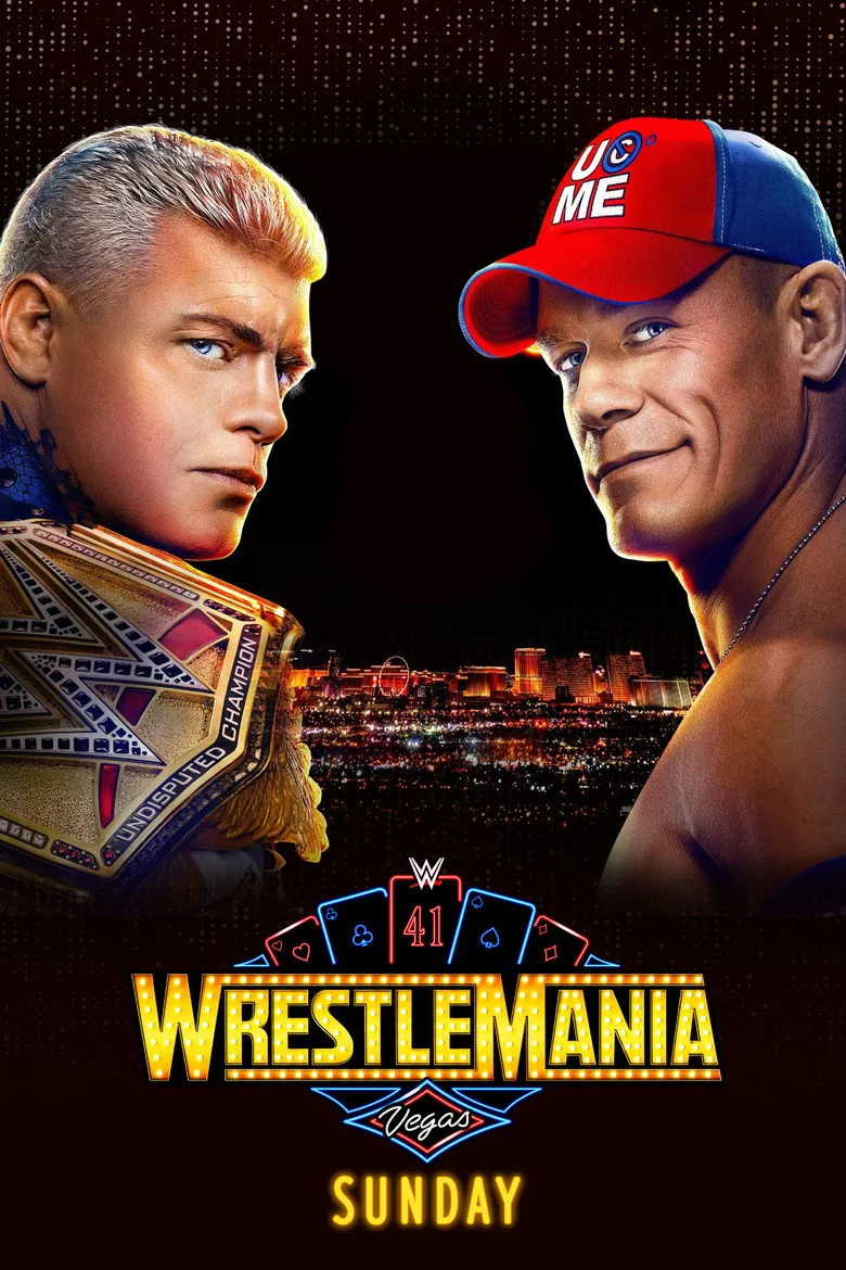 póster de WrestleMania 41: Sunday