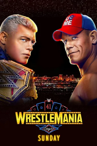 Póster de WrestleMania 41: Sunday