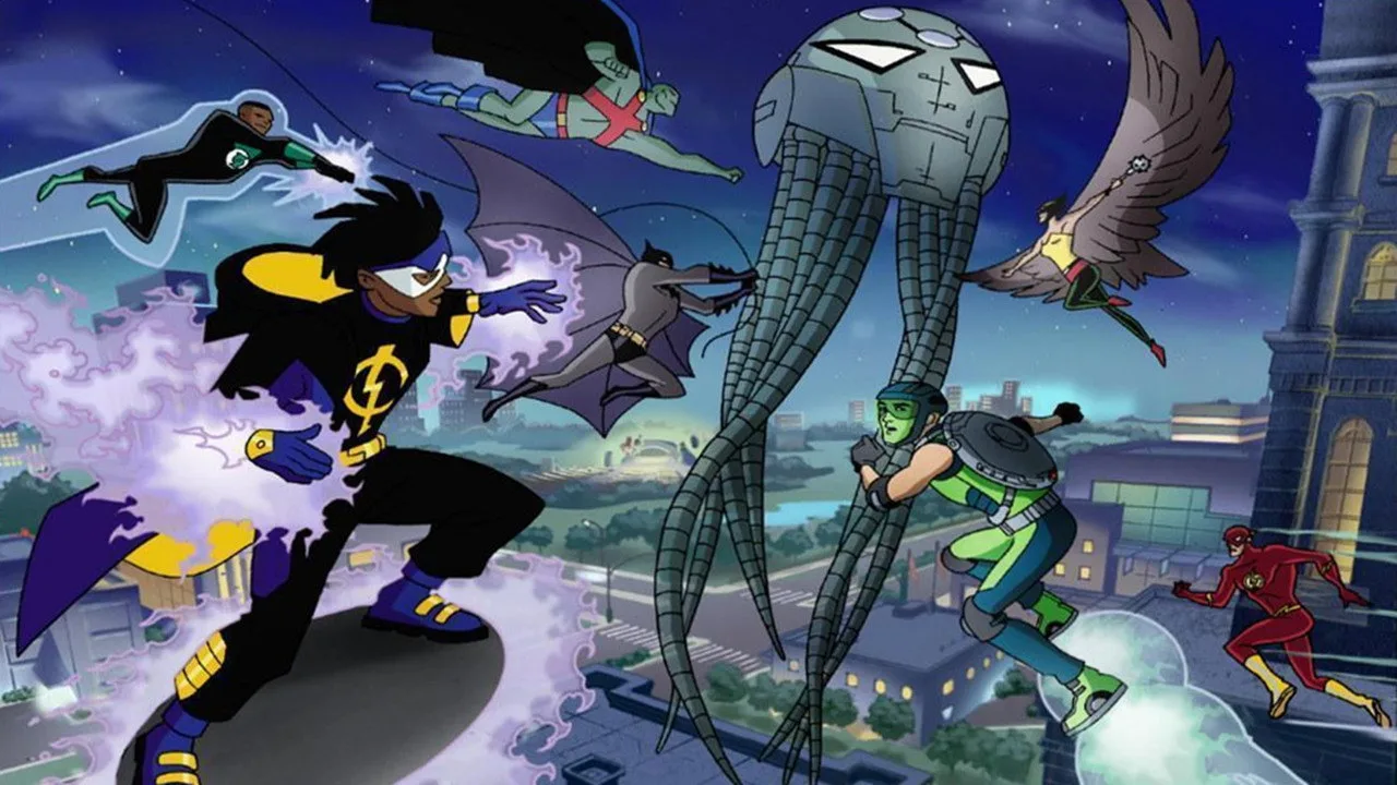 خلفية لـ Static Shock
