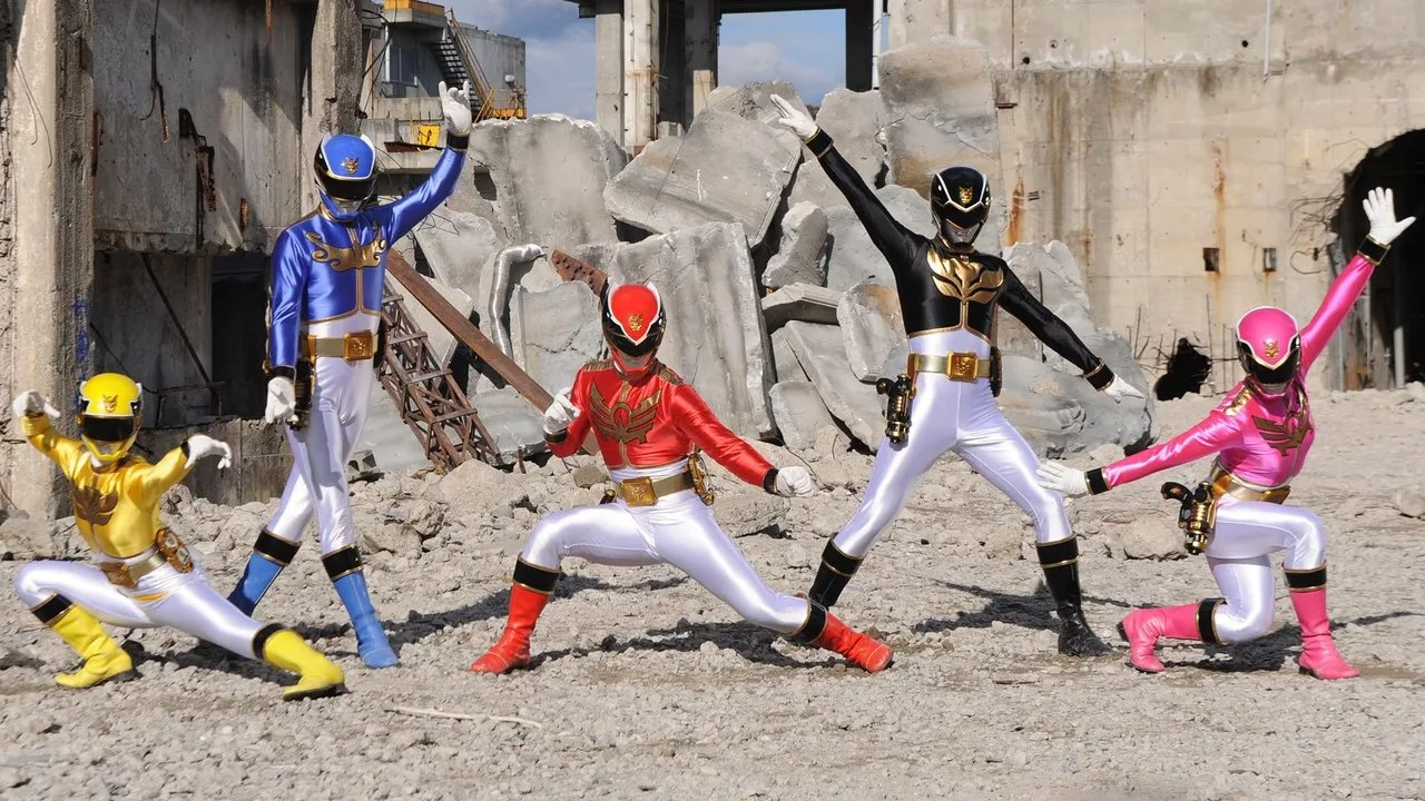 Фоновое изображение для Tensou Sentai Goseiger